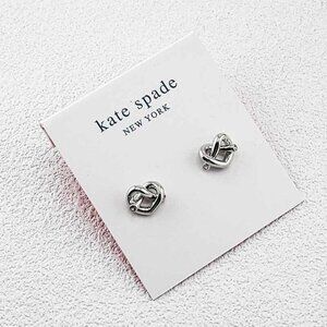 Kate Spade Peach Heart Stud Earrings